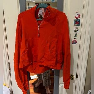 Bright Orange Lululemon Scuba